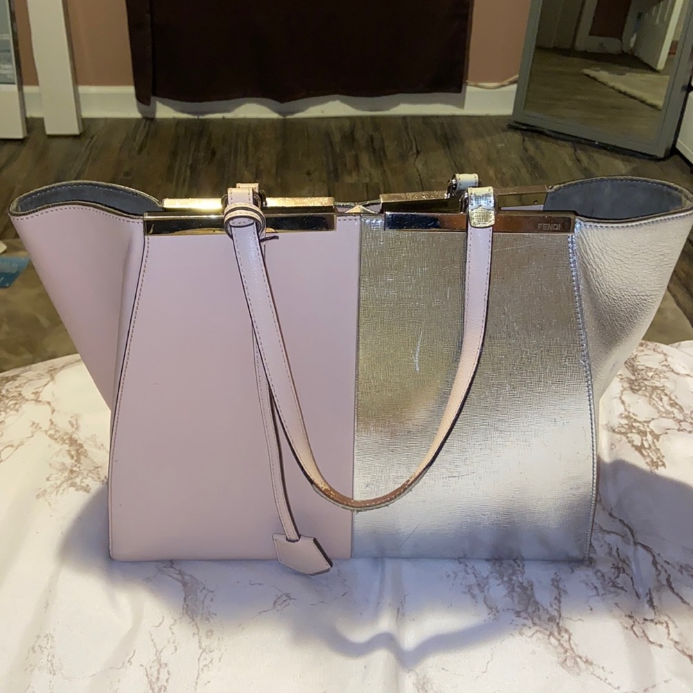 Authentic Fendi Tres Jours Tote Bag